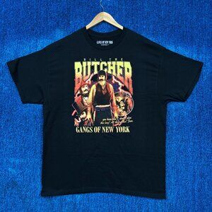 Gangs Of New York Bill The Butcher Movie T-shirt Size Extra Large